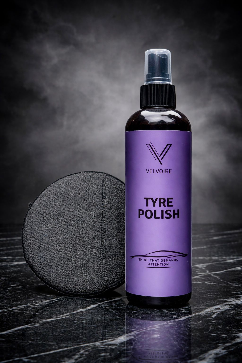 Tyre Polish + Applicator  Pad