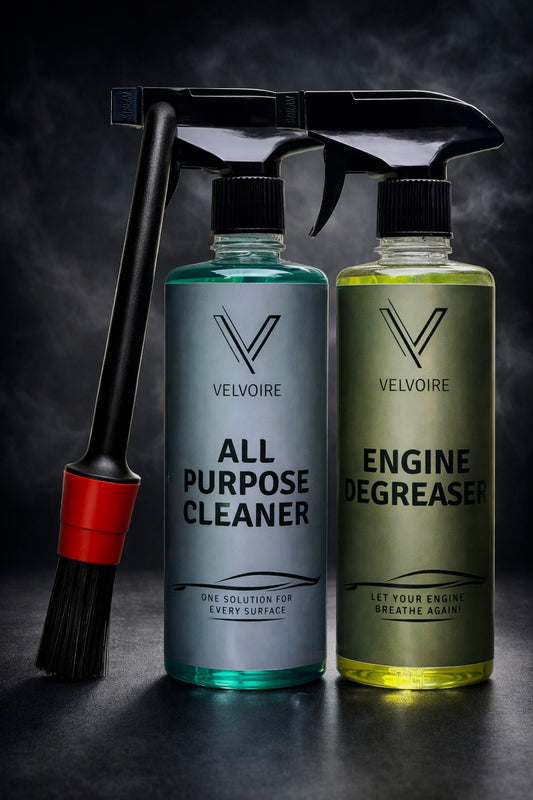 All Purpose Cleaner + Engine Degreaser + Detailing  Brush