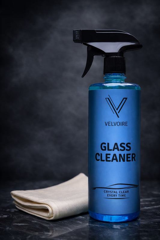 Glass Cleaner + Microfiber Cloth