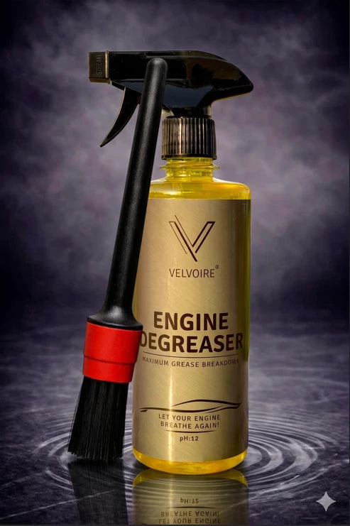 Engine Degreaser + Detailing Brush