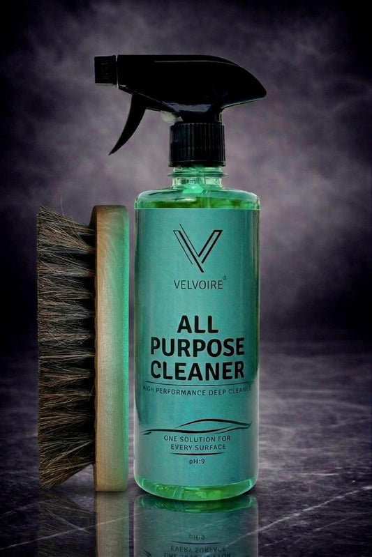 All PURPOSE CLEANER - 500ml + Premium Interior Detailing Brush | 100% Horse Hair
