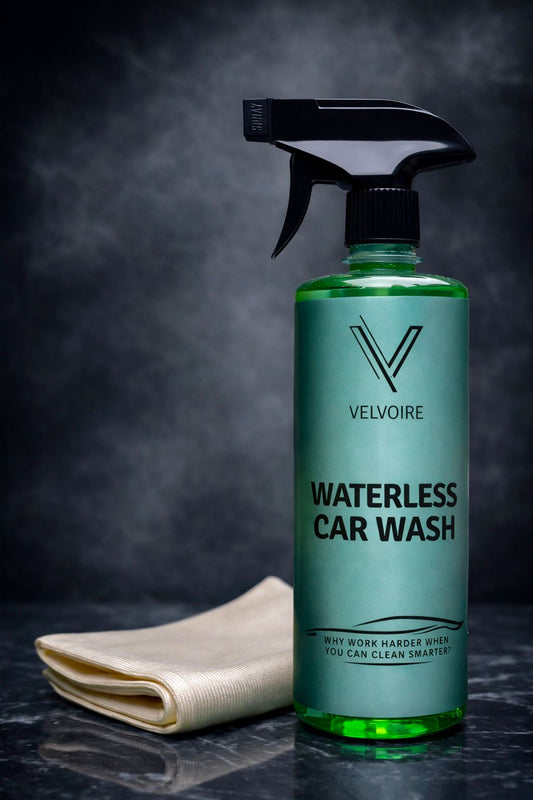 Waterless Car Wash + Microfiber Cloth